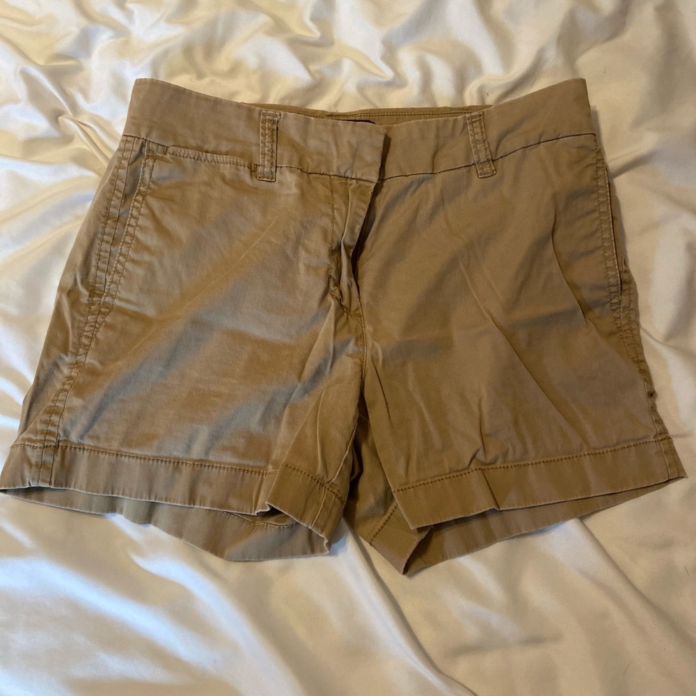 Women’s j crew khaki shorts